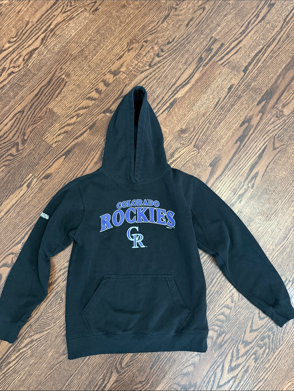 Colorado Rockies Black Hoodie with Team Logo